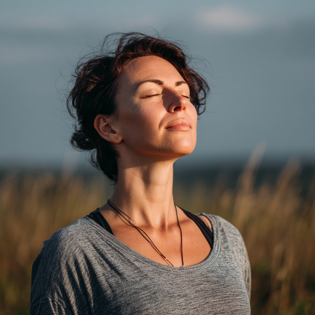 Group of diverse adults practicing yoga poses together, showing improved flexibility and physical wellness